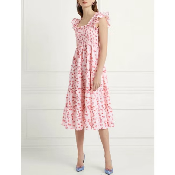 Hill House Dresses & Skirts - ✨NWOT Hill House The Crepe Ellie Nap Dress, Love Letters